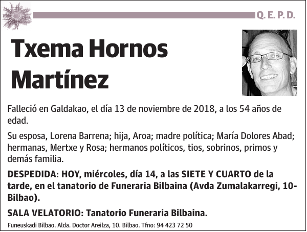 Txema Hornos Martínez