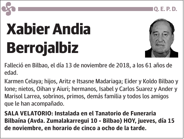 Xabier Andia Berrojalbiz