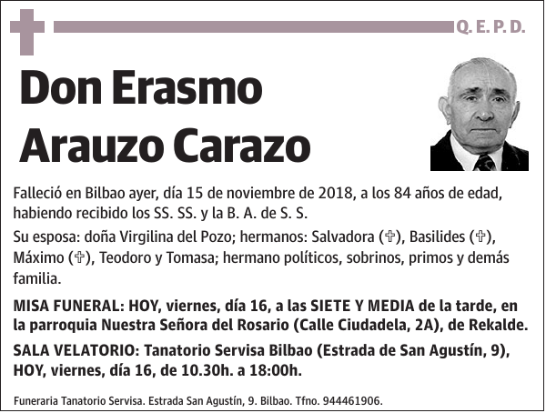 Erasmo Arauzo Carazo