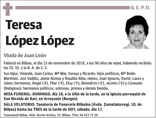 Teresa López López