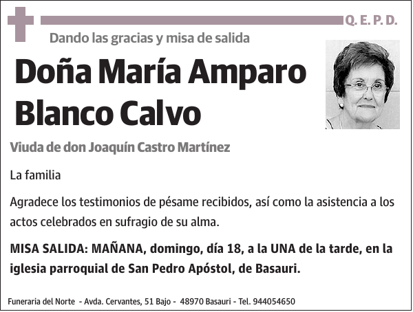 María Amparo Blanco Calvo