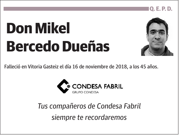 Mikel Bercedo Dueñas