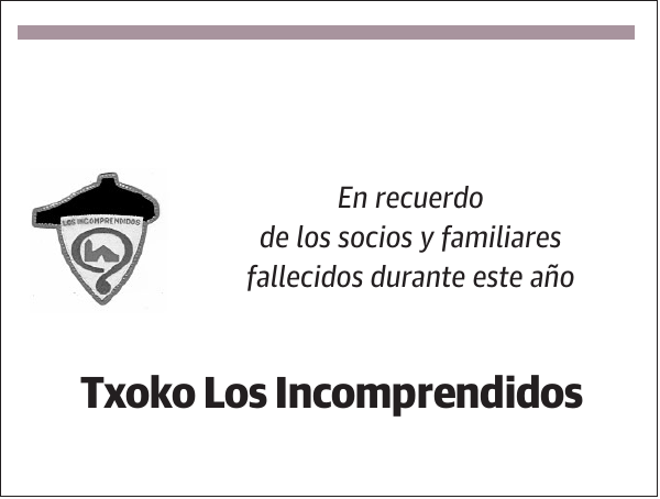 Txoko Los Incomprendidos