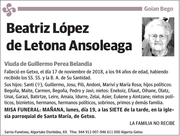 Beatriz López de Letona Ansoleaga