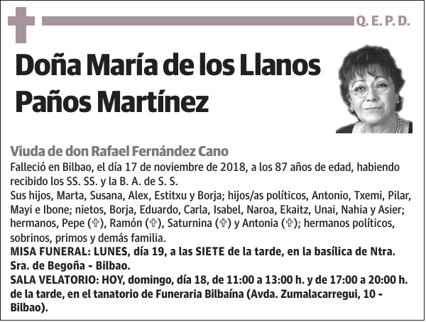 María de los Llanos Paños Martínez