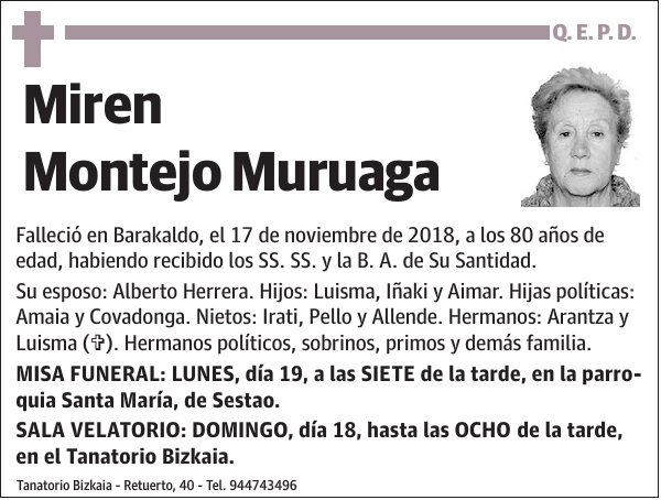 Miren Montejo Muruaga