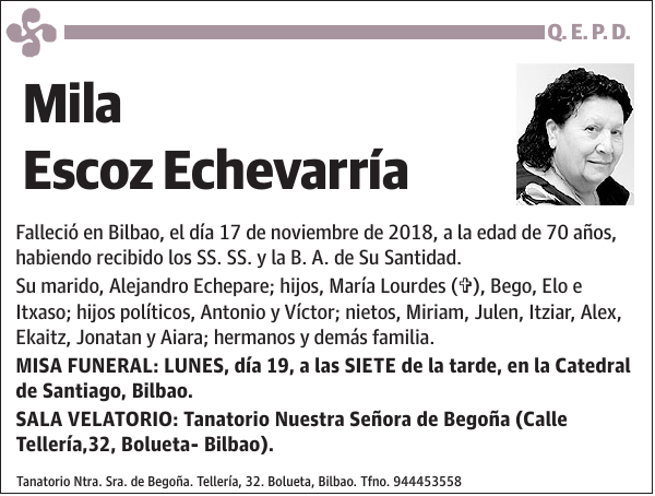 Mila Escoz Echevarría