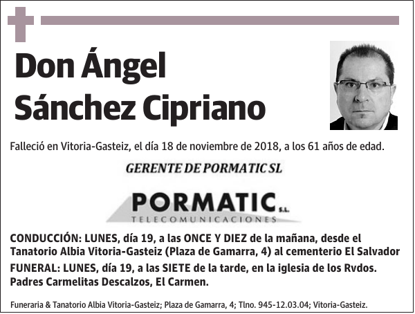 Ángel Sánchez Cipriano