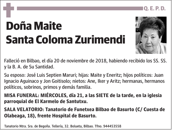 Maite Santa Coloma Zurimendi