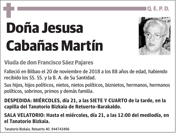 Jesusa Cabañas Martín