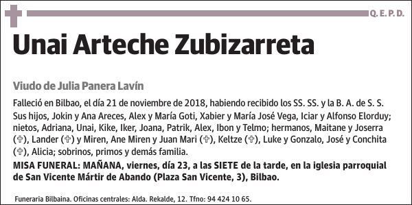 Unai Arteche Zubizarreta