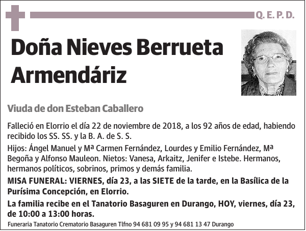 Nieves Berrueta Armendáriz