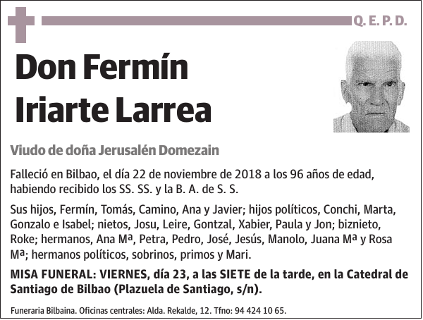 Fermín Iriarte Larrea