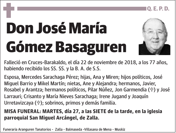 José María Gómez Basaguren