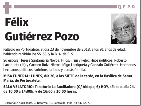 Félix Gutiérrez Pozo