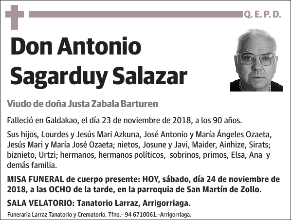 Antonio Sagarduy Salazar