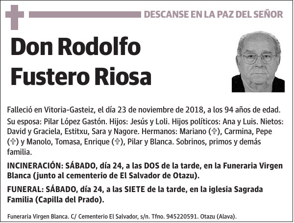 Rodolfo Fustero Riosa