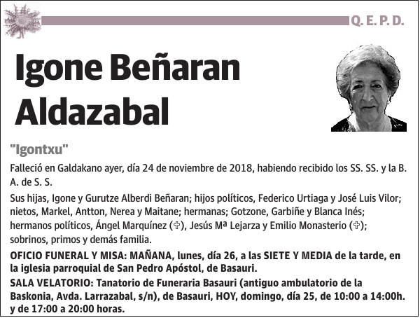 Igone Beñaran Aldazabal