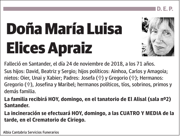 María Luisa Elices Apraiz