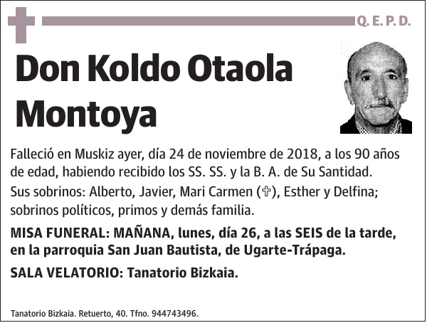 Koldo Otaola Montoya