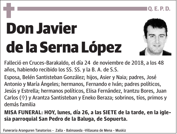 Javier de la Serna López