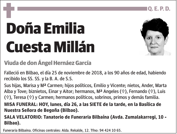 Emilia Cuesta Millán