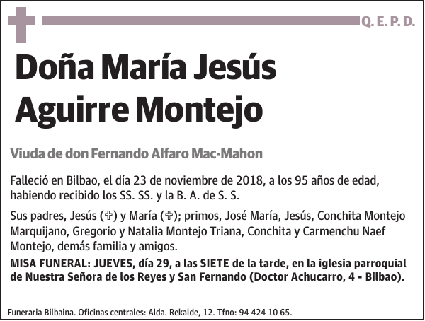 María Jesús Aguirre Montejo