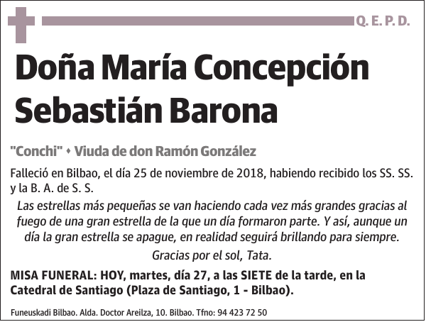 María Concepción Sebastián Barona