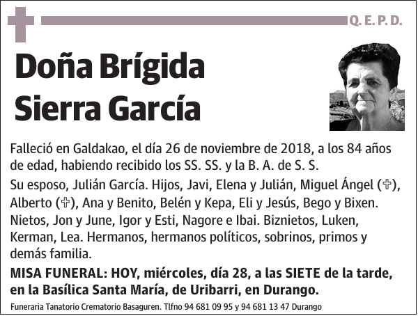 Brígida Sierra García