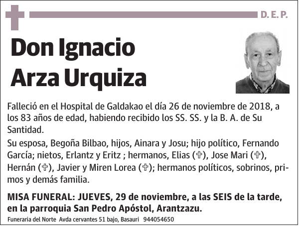 Ignacio Arza Urquiza