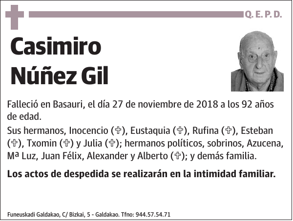 Casimiro Núñez Gil