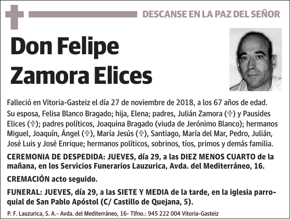 Felipe Zamora Elices