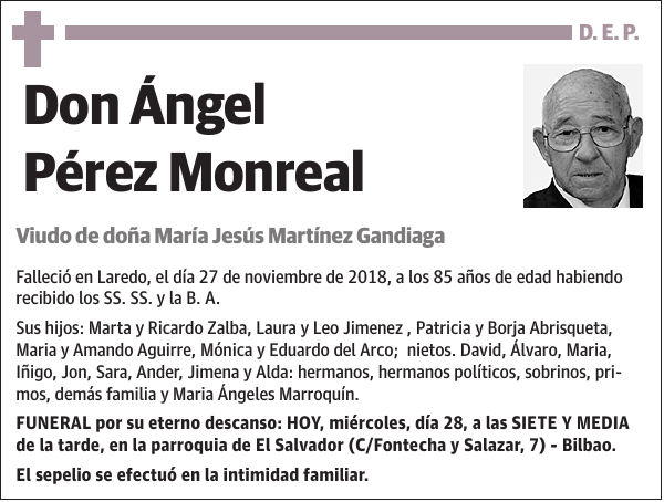 Ángel Pérez Monreal