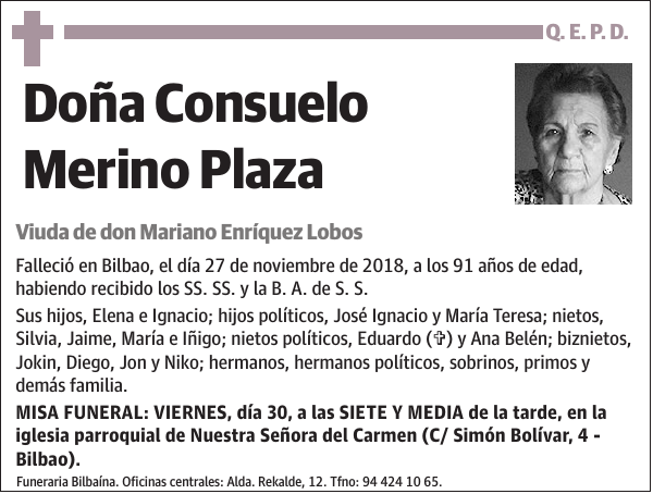 Consuelo Merino Plaza