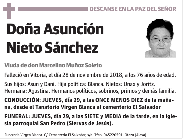 Asunción Nieto Sánchez