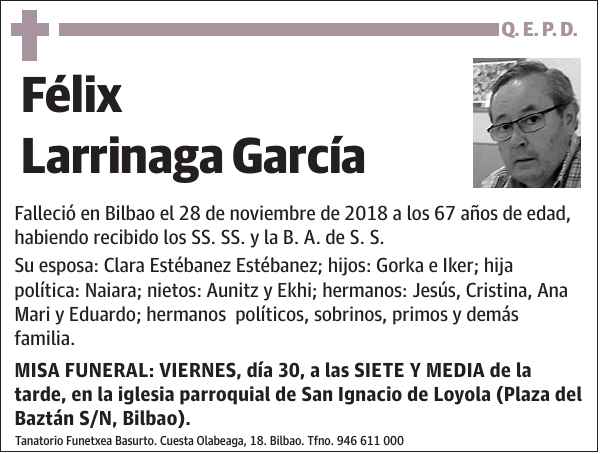 Félix Larrinaga García