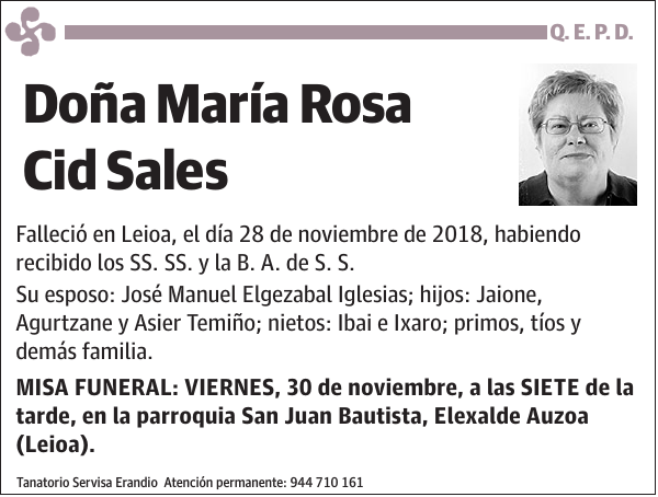 María Rosa Cid Sales