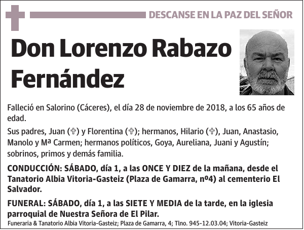 Lorenzo Rabazo Fernández