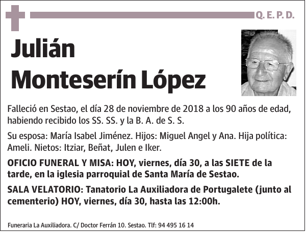 Julián Monteserín López