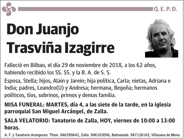 Juanjo Trasviña Izagirre