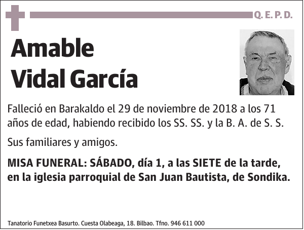 Amable Vidal García