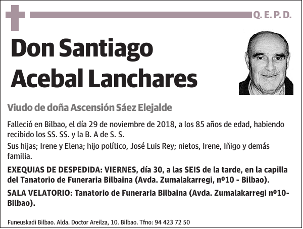 Santiago Acebal Lanchares