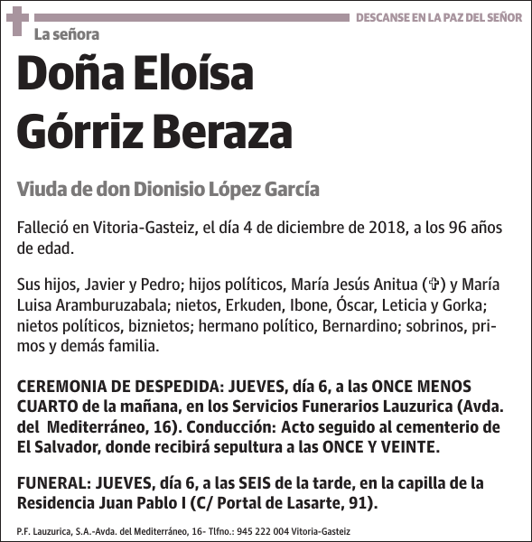 Eloísa Górriz Beraza