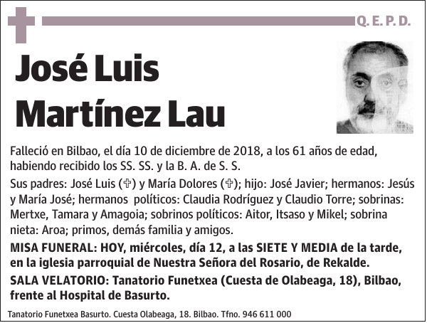 José Luis Martínez Lau