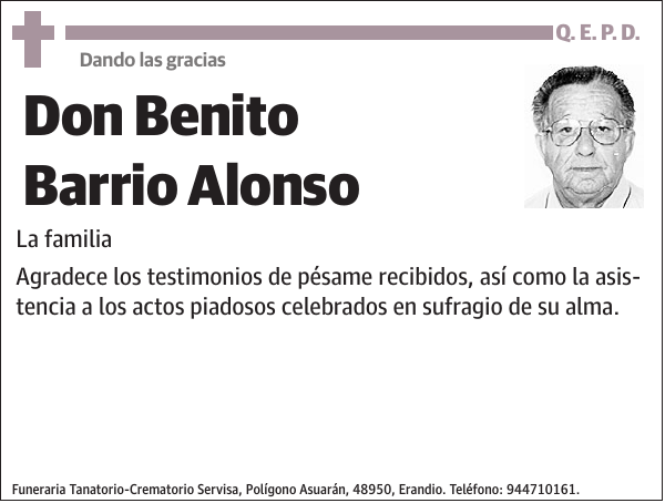 Benito Barrio Alonso