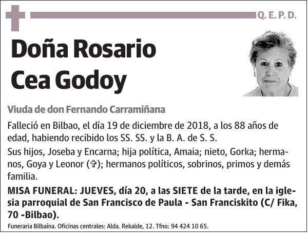 Rosario Cea Godoy