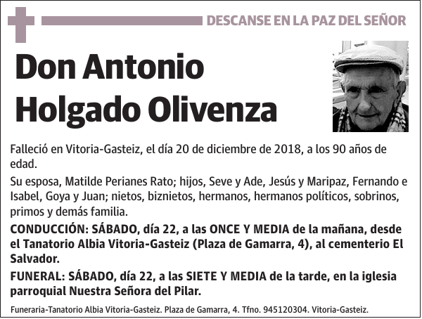 Antonio Holgado Olivenza