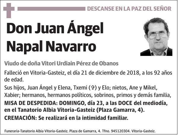 Juan Ángel Napal Navarro