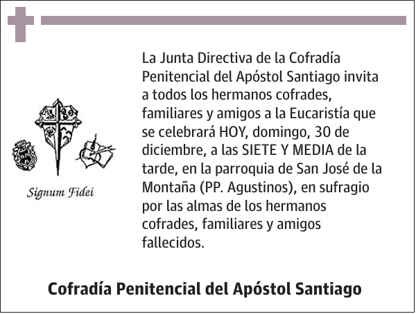 Cofradía Penitencial del Apóstol Santiago