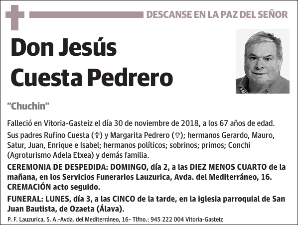 Jesús Cuesta Pedrero